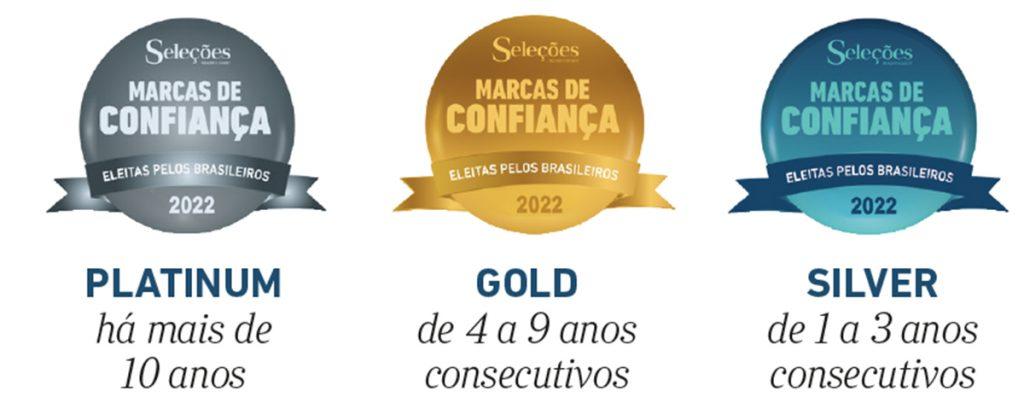 Selo marcas de confiança 2022