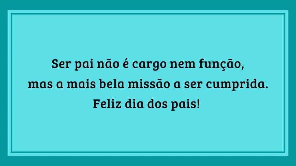 frase dia dos pais