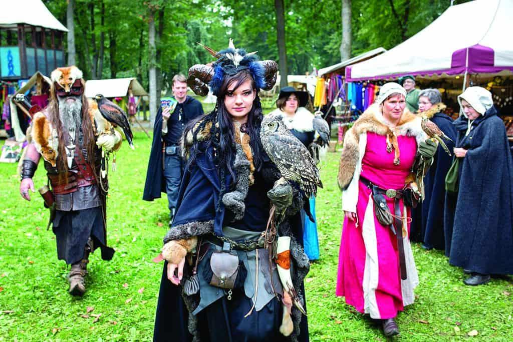 Festival medieval na alemanha