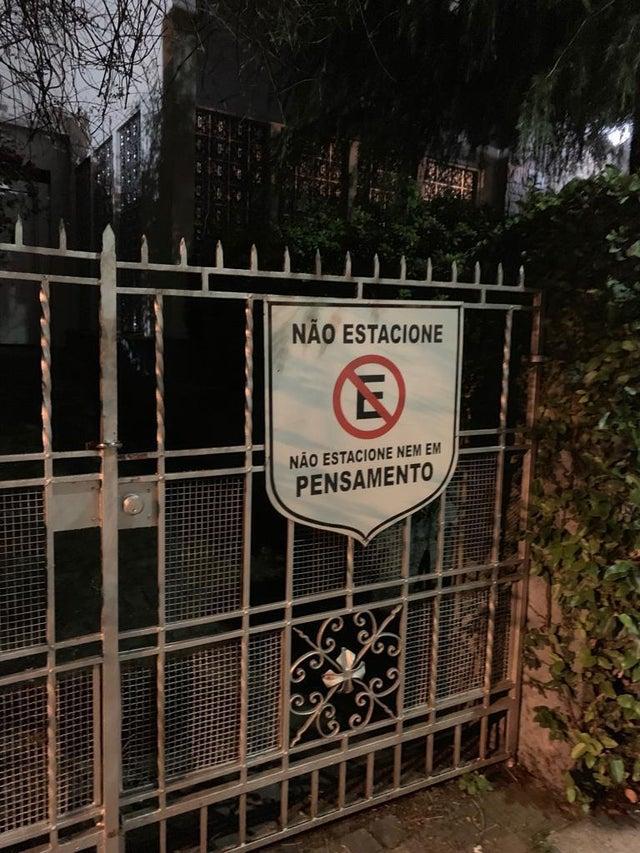 imagens engraçadas: placa rude