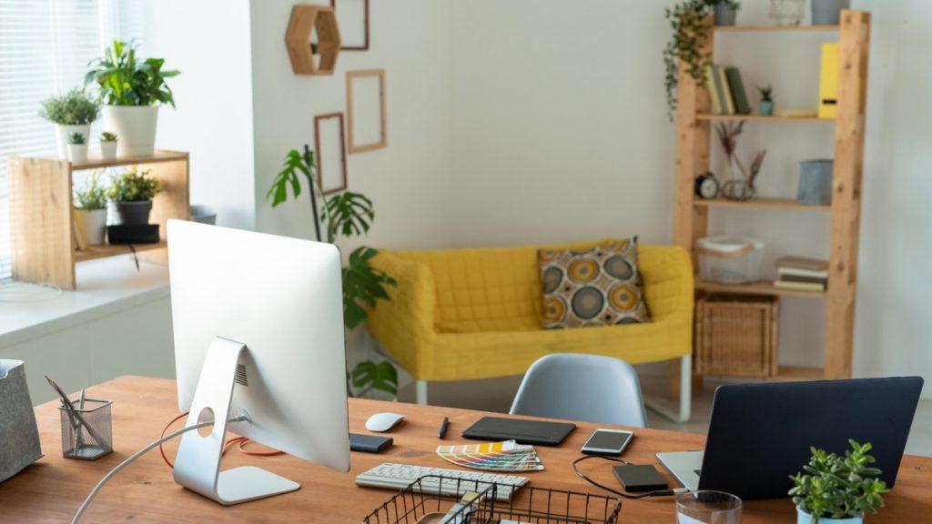 decoração para espaço de trabalho