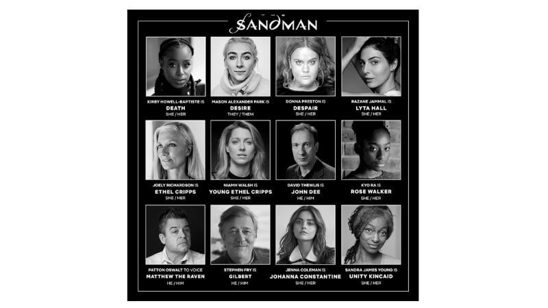 Elenco de Sandman