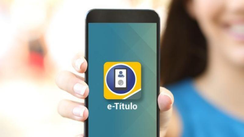 e-título permite justificar voto pelo celular